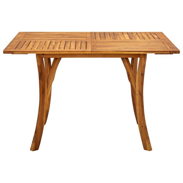 vidaXL Ensemble &agrave; manger de jardin 5 pcs Marron