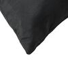 vidaXL Coussins de canap&eacute; 4 pcs noir 60x60 cm tissu