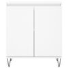 vidaXL Buffet Blanc 60x35x70 cm Bois d'ing&eacute;nierie