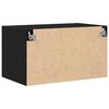 vidaXL Meuble mural Ch&ecirc;ne noir 70 x 42.5 x 40 cm Bois d'ing&eacute;nierie