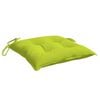 vidaXL Coussins de palette lot de 4 vert brillant 50x50x7 cm