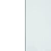 vidaXL Plaque de verre pour cheminée rectangulaire 80x60 cm