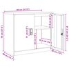 vidaXL Armoire de rangement Anthracite 80 x 40 x 70 cm Acier