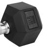 Orange Gym Halt&egrave;re hexagonale 22,5 kg Noir
