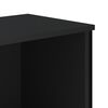 vidaXL Armoire &agrave; chaussures noir 90x38x45,5 cm bois d'ing&eacute;nierie