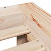 vidaXL Cadre de lit sans matelas 120x200 cm bois de pin massif