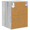 vidaXL Armoire suspendue avec stockage Gris Sonoma 30 x 29,5 x 40 cm