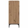 vidaXL Buffet Ch&ecirc;ne artisanal 79,5 x 33 x 82 cm Bois d'ing&eacute;nierie