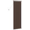 vidaXL Store V&eacute;nitien Marron fonc&eacute; avec motif 150 x 60 cm PVC