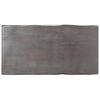 vidaXL Table basse avec bord naturel 115x60x40 cm Bois d'acacia massif