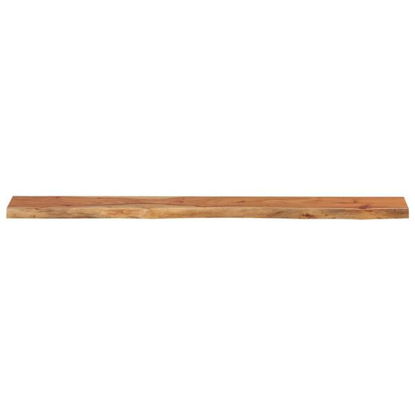 vidaXL &Eacute;tag&egrave;re murale rectangulaire massif acacia bordure assortie