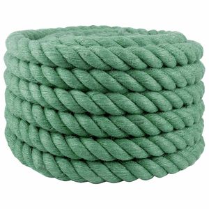 vidaXL Corde en Jute 36 mm Vert Jute 100% Tossa
