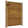 vidaXL Portail de jardin 100x125 cm en acier Corten