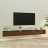 vidaXL Ensemble de meubles TV 3 pcs Ch&ecirc;ne marron Bois d'ing&eacute;nierie