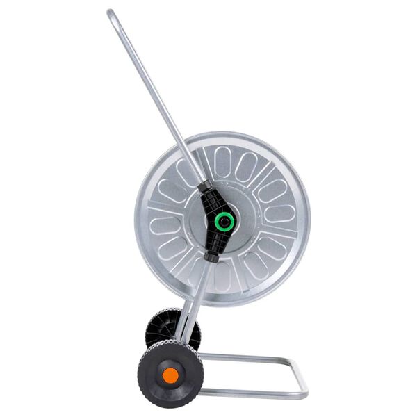 vidaXL Chariot pour enrouleur de tuyau de 80 m 1/2" ou 50 m 3/4" acier
