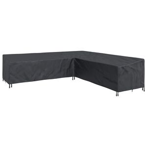 vidaXL Housse pour meubles 300 x 300 x 80 cm Tissu Oxford 210D Forme L