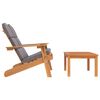 vidaXL Ensemble de salon de jardin Adirondack 2 pcs bois acacia solide