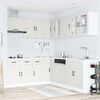 vidaXL Ensemble d'armoires de cuisine 11 pcs Lucca bois d'ing&eacute;nierie