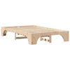 vidaXL Cadre de lit Naturel 120 x 200 cm Pin massif