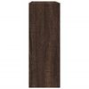 vidaXL Armoire &agrave; chaussures ch&ecirc;ne marron 60x21x57 cm bois d'ing&eacute;nierie