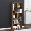vidaXL Biblioth&egrave;que Ch&ecirc;ne marron 67x24x161 cm Bois d'ing&eacute;nierie