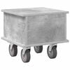 vidaXL Meuble TV Gris b&eacute;ton 37 x 35 x 35 cm Bois d'ing&eacute;nierie