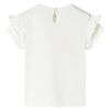 T-shirt pour enfants &eacute;cru 140
