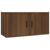 vidaXL Ensemble de meubles TV 3 pcs Ch&ecirc;ne marron Bois d'ing&eacute;nierie