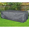 Happy People Housse pour si&egrave;ge de jardin Deluxe 230x135x70 cm gris