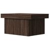 vidaXL Table basse ch&ecirc;ne marron 100x55x40 cm bois d'ing&eacute;nierie