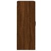vidaXL Armoires murales 2 pcs chêne marron bois d'ingénierie