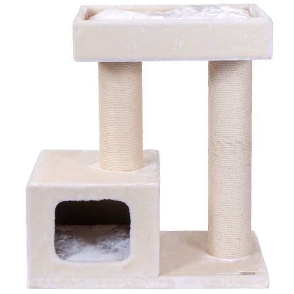 Quapas! Arbre &agrave; chat Bandit Cr&egrave;me 76x45x82 cm