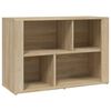 vidaXL Buffet Ch&ecirc;ne sonoma 80x30x54 cm Bois d'ing&eacute;nierie
