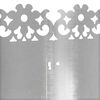 vidaXL Bordures de pelouse 10 pcs Argent 103 x 0,05 x 22 cm