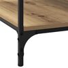 vidaXL Table basse Ch&ecirc;ne artisanal 81 x 50 x 40 cm Bois d'ing&eacute;nierie