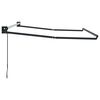 vidaXL Cadre de store r&eacute;tractable manuel Anthracite 2,5 x 2 m