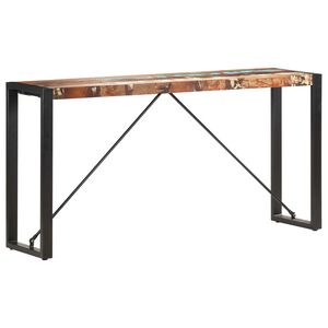 vidaXL Table console 150x35x76 cm Bois de r&eacute;cup&eacute;ration massif