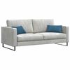 vidaXL Coussins de canap&eacute; 2 pcs Bleu 50 x 30 cm