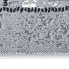 vidaXL Tapis BCF Gris avec motif de blocs 100x500 cm