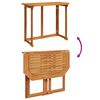 vidaXL Ensemble de banc de jardin 4 pcs Marron Bois d'Acacia Massif