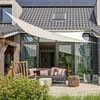 Livin'outdoor Tissu d'ombrage Como Polyester triangle 3,6x3,6 m Blanc