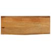 vidaXL Dessus de table à bord vivant 70x20x2,5 cm bois massif manguier