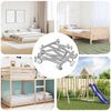 vidaXL Vis en bois 1350 pcs Argent&eacute; Acier