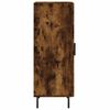 vidaXL Buffet Ch&ecirc;ne fum&eacute; 34,5x34x90 cm Bois d'ing&eacute;nierie