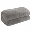 vidaXL Couverture lest&eacute;e avec housse Gris 155x220 cm 7 kg Tissu
