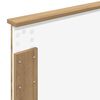 vidaXL Cadre de lit Ch&ecirc;ne artisan 90 x 200 cm Bois d'ing&eacute;nierie