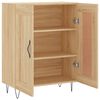 vidaXL Buffet ch&ecirc;ne sonoma 69,5x34x90 cm bois d'ing&eacute;nierie