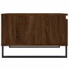 vidaXL Table basse ch&ecirc;ne marron 55x55x36,5 cm bois d'ing&eacute;nierie