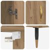 vidaXL Haut Armoire 2 pcs Ch&ecirc;ne artisanal Bois d'ing&eacute;nierie