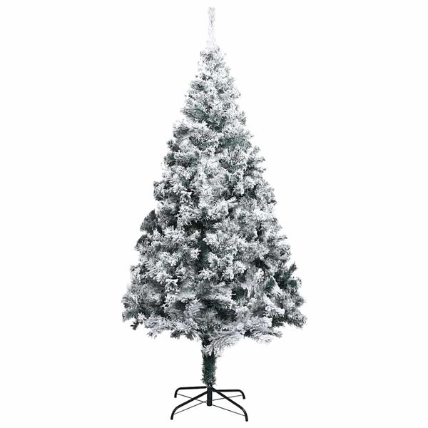 vidaXL Arbre de No&euml;l artificiel pr&eacute;-&eacute;clair&eacute; avec ensemble de boules